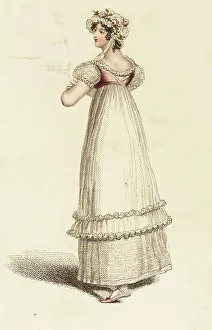 Short Sleeved Prints: Fashion Plate (Afternoon Dress), 1815. Creator: John Bell