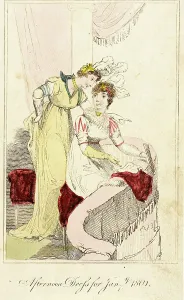 Fashion Plate (Afternoon Dress for Jany. 1801), 1801. Creator: Unknown