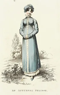Fashion Plate (An Autumnal Pelisse), 1812. Creator: John Bell