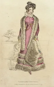 Line Engraving Prints: Fashion Plate (Carriage Costume), 1822. Creator: John Bell