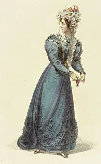 Regency Era Prints: Fashion Plate (Carriage Costume), 1826. Creator: Rudolph Ackermann