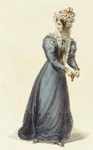 Regency Era Prints: Fashion Plate (Carriage Costume), 1826. Creator: Rudolph Ackermann