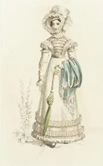 Wearing Prints: Fashion Plate (Carriage Dress), 1821. Creator: John Bell