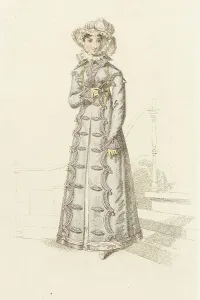 John Bell Prints: Fashion Plate (Carriage Dress), 1821. Creator: John Bell