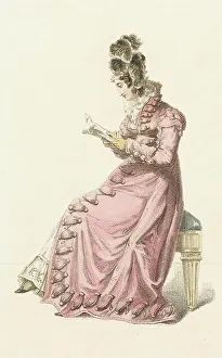 John Bell Prints: Fashion Plate (Carriage Visiting Costume), 1820. Creator: John Bell
