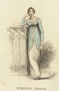 Ladies Prints: Fashion Plate (Evening Dress), 1813. Creator: Unknown