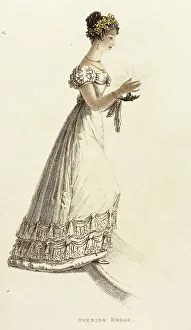 Ladies Prints: Fashion Plate (Evening Dress), 1823. Creator: Unknown