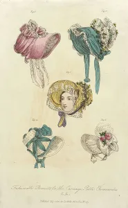 John Bell Prints: Fashion Plate (Fashionable Bonnets for the Carriage)