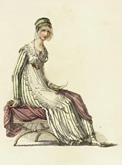 Regency Era Prints: Fashion Plate (Half Dress), 1814. Creator: Rudolph Ackermann