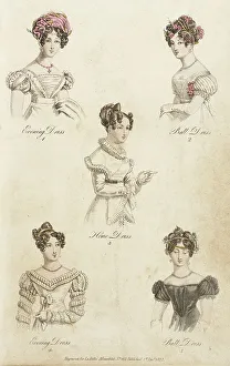 High Class Prints: Fashion Plate (La Belle Assemblée), 1822. Creator: John Bell