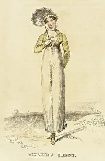 Slim Prints: Fashion Plate (Morning Dress), 1812. Creator: Unknown