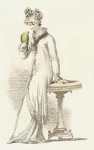 Ladies Prints: Fashion Plate (Morning Dress), 1815. Creator: Unknown