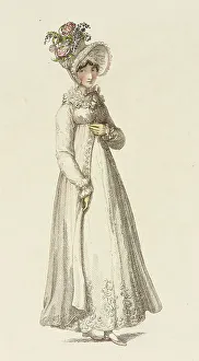Fashion Plate (Morning Dress), 1818. Creator: Rudolph Ackermann