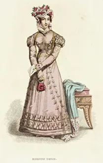 Purses Prints: Fashion Plate (Morning Dress), 1824. Creator: Unknown