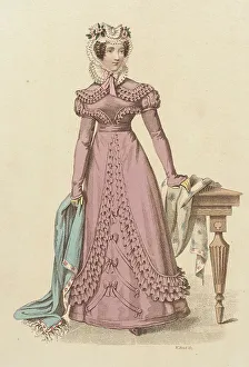 John Bell Prints: Fashion Plate (Morning Dress), 1824. Creator: John Bell