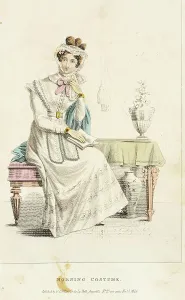 Long Sleeved Prints: Fashion Plate (Morning Dress), 1826. Creator: Rudolph Ackermann