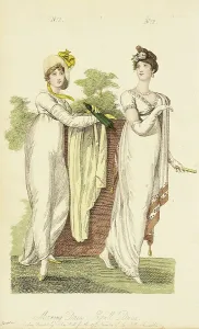 High Class Prints: Fashion Plate (Morning Dress - Full Dress), 1807. Creator: John Bell
