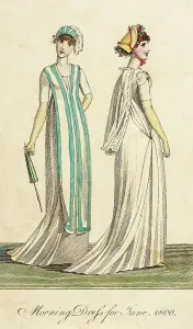 Fashion Plate (Morning Dress for June 1800), 1800. Creator: Unknown
