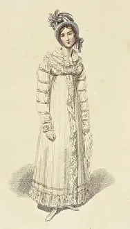 Fashion Plate (Morning Walking Dress), 1816. Creator: Unknown