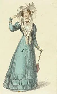 Promenade Dress Prints: Fashion Plate (Promenade Dress), 1826. Creator: Rudolph Ackermann