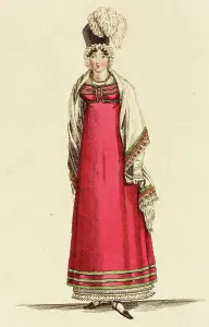 Well Dressed Prints: Fashion Plate (The Last Parsien Fashion), 1815. Creator: John Bell