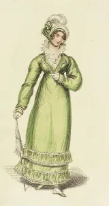 Well Dressed Prints: Fashion Plate (Walking Dress), 1815. Creator: John Bell