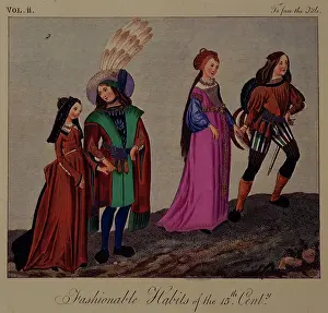 Hose Prints: Fashionable habits of the 15th Century