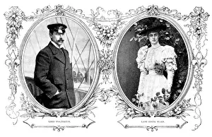 Carl Hentschel Ltd Prints: A Fashionable Wedding: Lord Wolverton and Lady Edith Ward, 1895. Creator: Carl Hentschel
