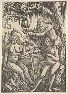 Baldung Grien Hans Gallery: The Three Fates: Lachesis, Atropos and Klotho, 1513. Creator: Hans Baldung