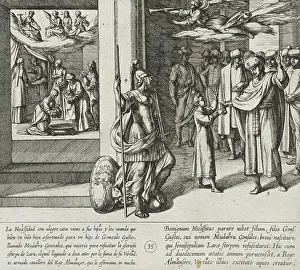 Tempesta Antonio Prints: The Fates Weave the Life Thread of Mudarra