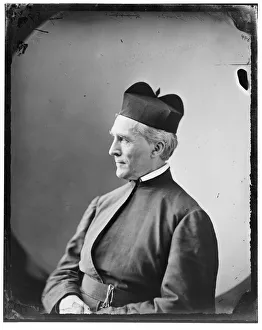 Glass Negatives 1860 1880 Gmgpc Prints: Father B. A. McGuire, between 1865 and 1880. Creator: Unknown