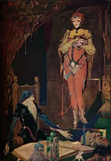 Faust Illustration, 1925. Artist: Harry Clarke