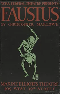 Doctor Faustus Prints: Faustus, New York, [1936]. Creator: Unknown