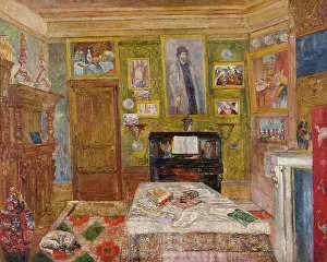 Ensor Prints: My Favorite Room, 1892. Creator: Ensor, James (1860-1949)
