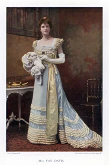 Theatrical Costume Collection: Fay Davis, American stage actress, 1901.Artist: Ellis & Walery