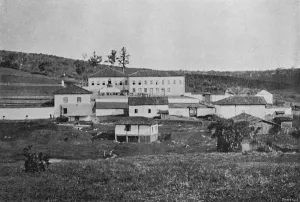 Sudeste Prints: Fazenda de Sete Quedas (Campinas), (Sete Quedas Farm), 1895. Artist: Axel Frick