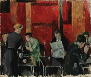 Waiter Prints: The Fazer Bar, 1931. Creator: Henry Ericsson
