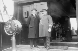 Mail Prints: F.B. Sayre - Capt. Ludwig Franck, 1913. Creator: Bain News Service