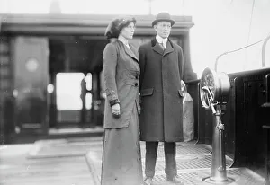Political Activist Prints: F.B. Sayre & wife, 1913. Creator: Bain News Service