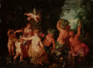 The feast of Bacchus, 1575-1632. Creator: Hendrick van Balen