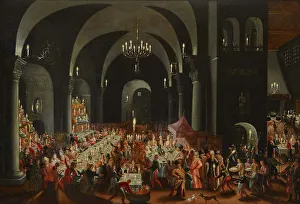 Book Of Daniel Gallery: The Feast of Belshazzar, First third of 17th cen. Creator