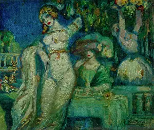 Costumbrismo Prints: The Feast. Creator: Beltran Masses, Federico (1885-1949)