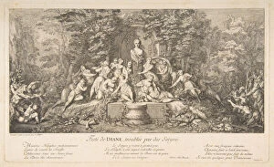 Claude Gillot Gallery: Feast of Diana.n.d. Creator: Claude Gillot