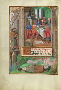 Possessions Prints: The Feast of Dives; Spinola Hours