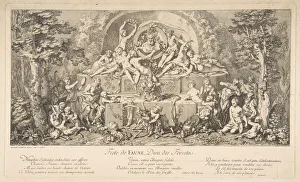 Gilot Claude Prints: The Feast of the Faun. n. d. Creator: Claude Gillot