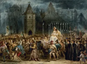 The Feast of Fools (La Fete des Fous). The Hunchback of Notre-Dame by Victor Hugo