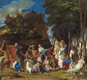 The Feast of the Gods, 1514 / 1529. Creator: Giovanni Bellini