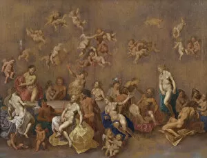 Matrimony Gallery: The Feast of the Gods, 1600s. Creator: Poelenburgh, Cornelis, van (1594 / 95-1667)