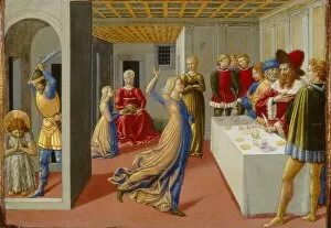 Benozzo Gozzoli Gallery: The Feast of Herod and the Beheading of Saint John the Baptist, 1461-1462