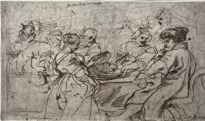 Antwerp School Gallery: The Feast of Herod, c. 1637-1638. Creator: Peter Paul Rubens (Flemish, 1577-1640)